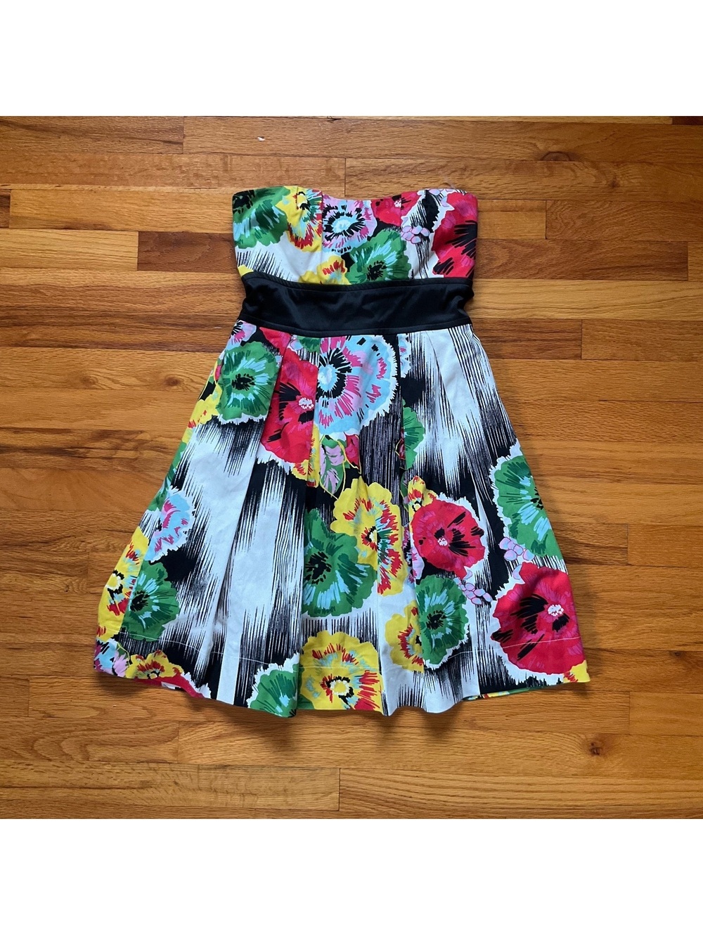 Y2K tweecore straplesss hoco dress size 9 - medium - vintage kitschy